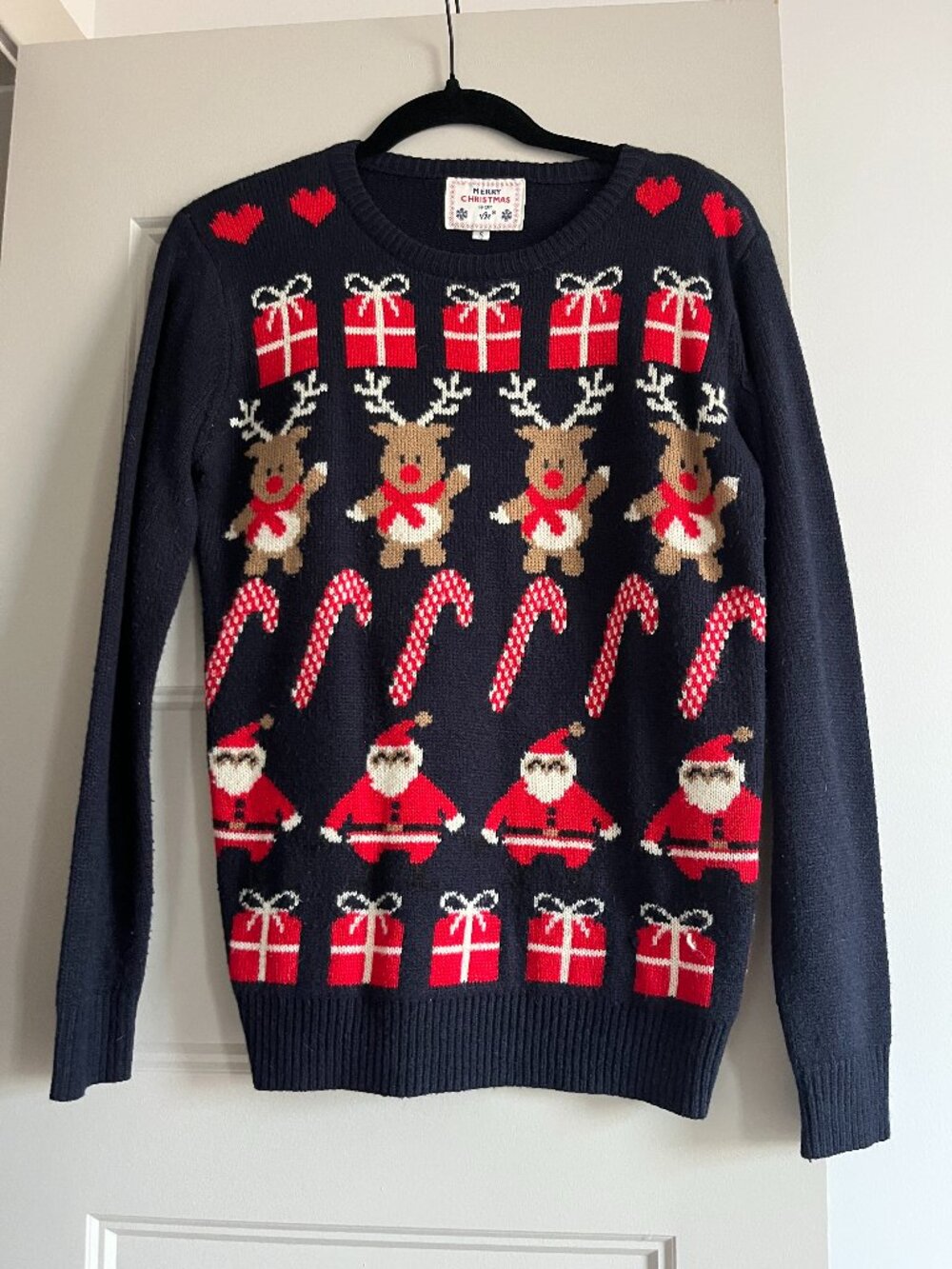 V28 Ugly Christmas Sweater, Size Small